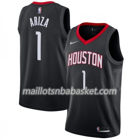 Maillot Homme Houston Rockets Trevor Ariza 1 Nike 2017-18 Noir Swingman